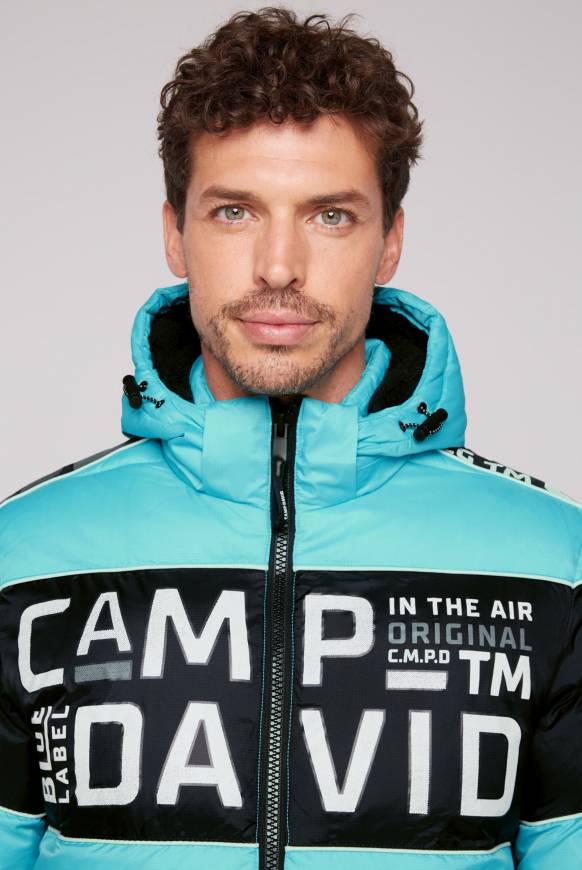 Soccx Winterjacke mit Colour-Blocking und Logo-Design new aqua Cyber Monday