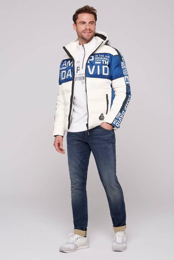 Soccx Winterjacke mit Colour-Blocking und Logo-Design kitt Osterangebot