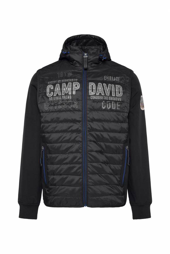 Soccx 2-in-1 Softshelljacke mit abtrennbaren Ärmeln black / black Große Rabatte