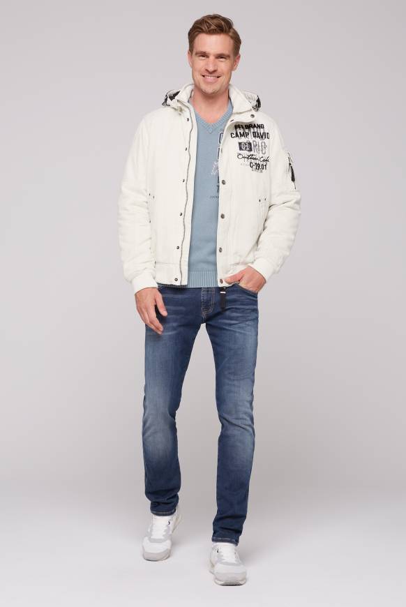 Soccx Winterblouson mit abtrennbarer Kapuze und Artworks kitt Saisonale Angebote