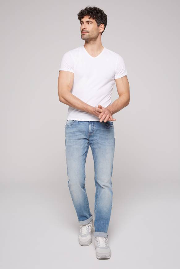 Soccx Jeans NI:CO Regular Fit light blue used Riesige Ersparnisse