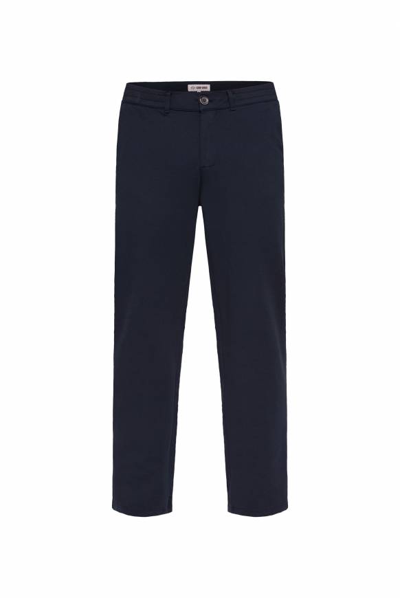 Soccx Chinohose mit Jogger-Details blue navy Sonderangebote