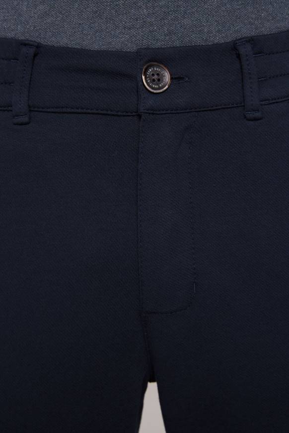 Soccx Chinohose mit Jogger-Details blue navy Sonderangebote