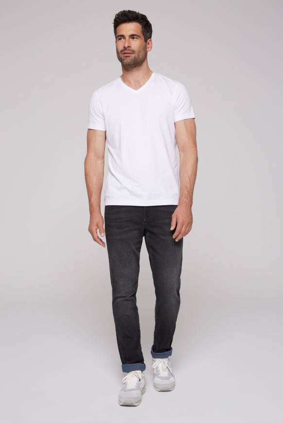 Soccx Jeans DA:VD Regular Fit blue black used jogg Speichern exportieren