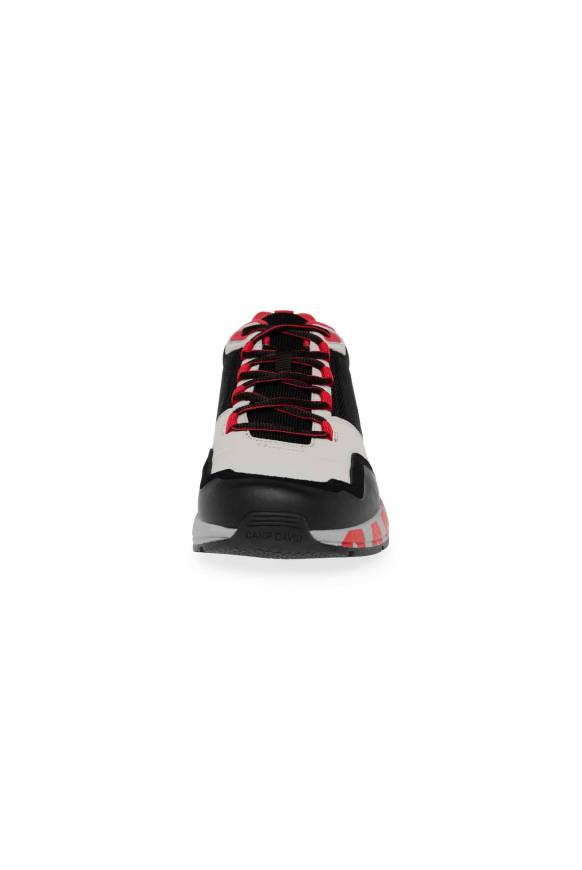 Soccx Power Sneaker im Materialmix mit XL-Logo black Auslauf