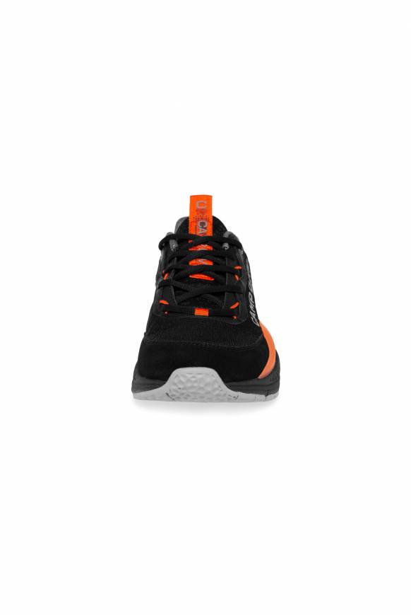 Soccx Premium Sneaker im Knit-Design mit 3D-Rubber-Elementen black Angebote