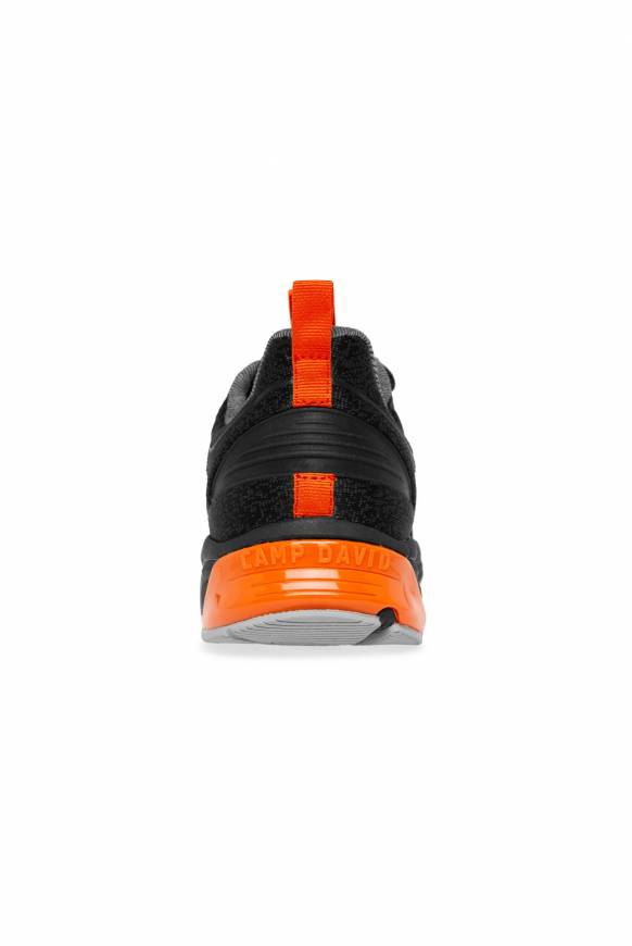 Soccx Premium Sneaker im Knit-Design mit 3D-Rubber-Elementen black Angebote
