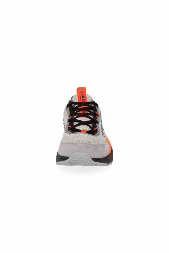 Soccx Premium Sneaker im Knit-Design mit 3D-Rubber-Elementen shell / black Hotsell