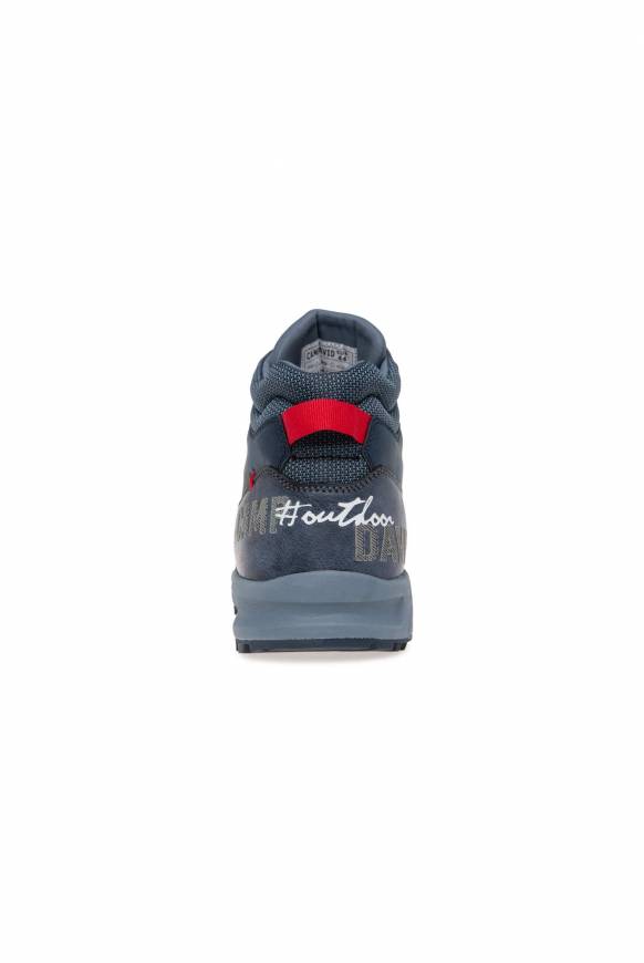 Soccx High Top Hiking Sneaker mit Logo Artworks nordic blue im Angebot