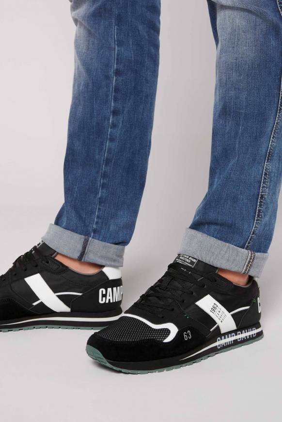 Soccx Sneaker im Retro Look black Fabrikverkauf