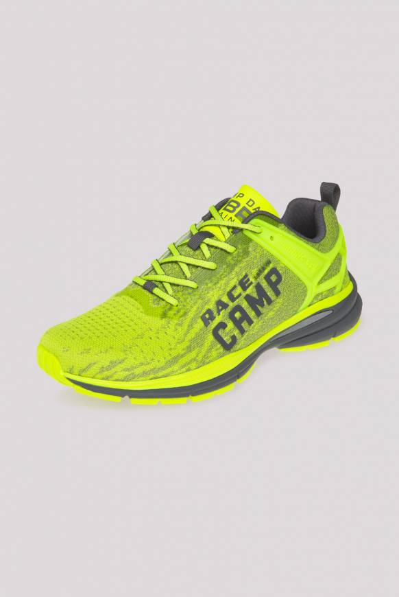 Soccx Running Sneaker mit Knit-Design und Rubber Logo neon lime Kostenloser Versand