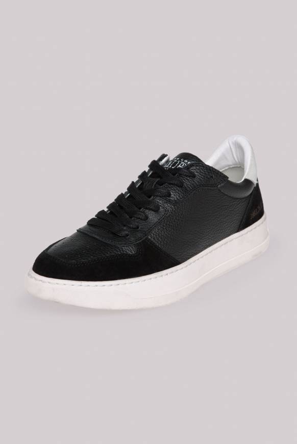 Soccx Premium Sneaker aus Leder black Sonderangebot