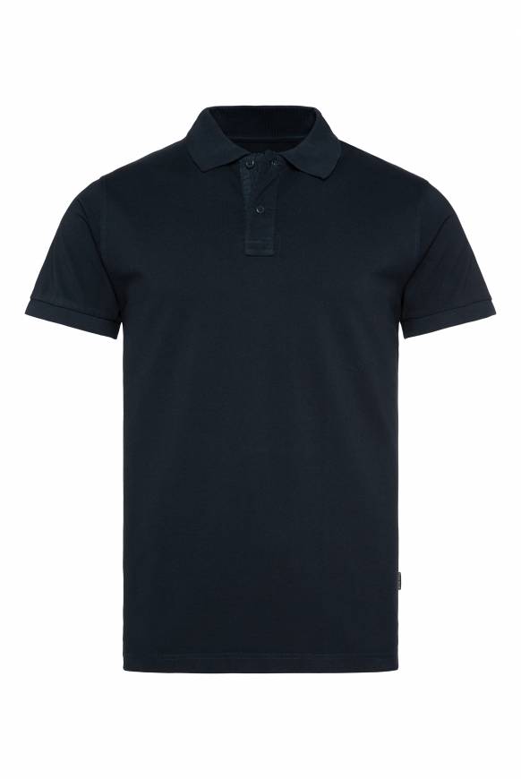 Soccx Basic Pikee-Polo mit Trikotkragen blue navy Jubiläumsangebot