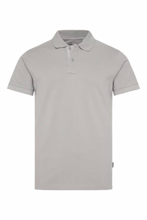 Soccx Basic Pikee-Polo mit Trikotkragen polo grey Top Angebot