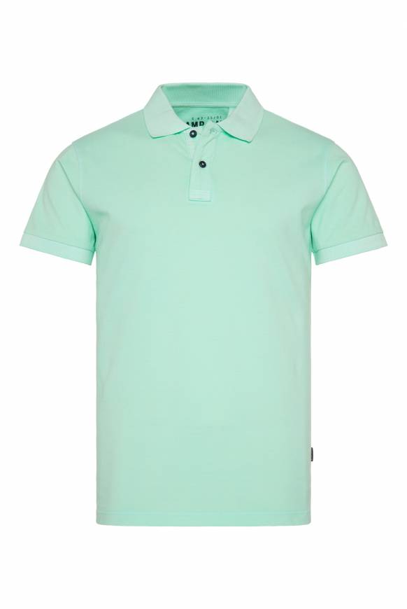 Soccx Basic Pikee-Polo mit Trikotkragen sun aqua Neueste Mode