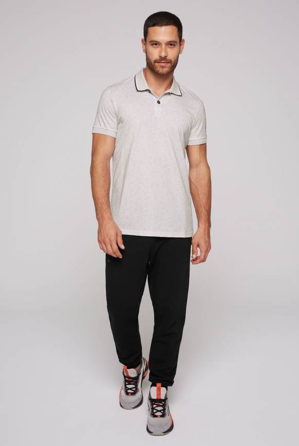 Soccx Poloshirt mit All Over Print shell Letzte 2 Tage