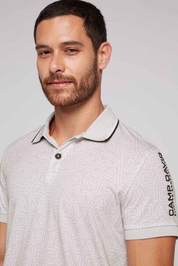 Soccx Poloshirt mit All Over Print shell Letzte 2 Tage