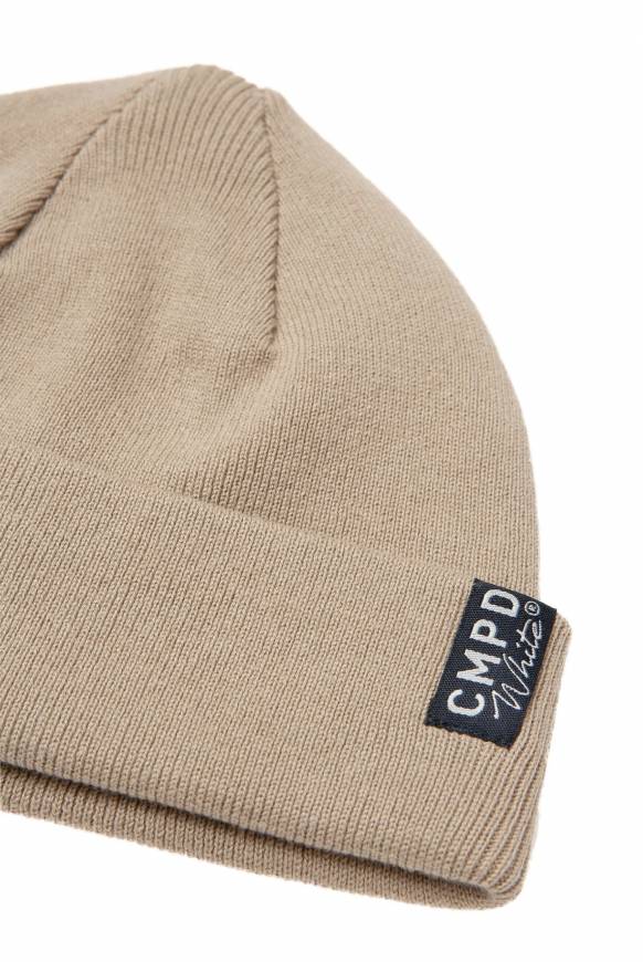 Soccx Strickmütze mit Umschlag tan Nur noch ein Tag übrig