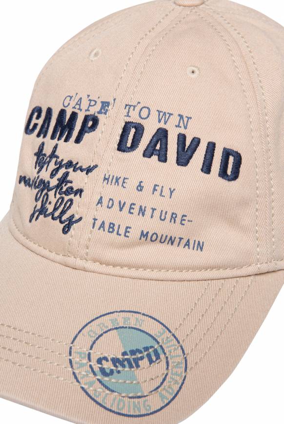 Soccx Base Cap mit Logo Artwork neutral beige Online