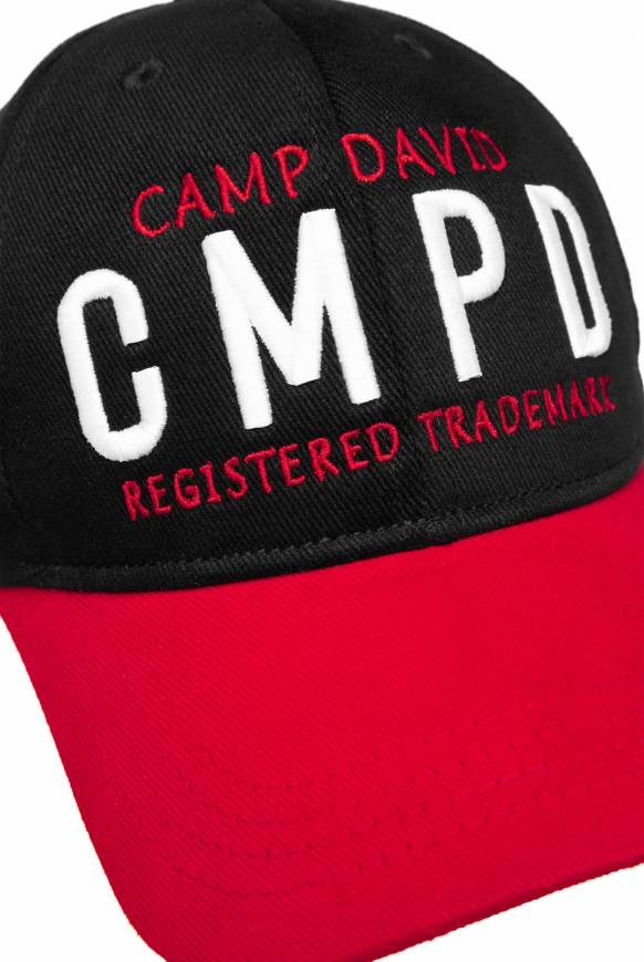Soccx Base Cap mit Logo Artwork black / red Günstiger Verkauf