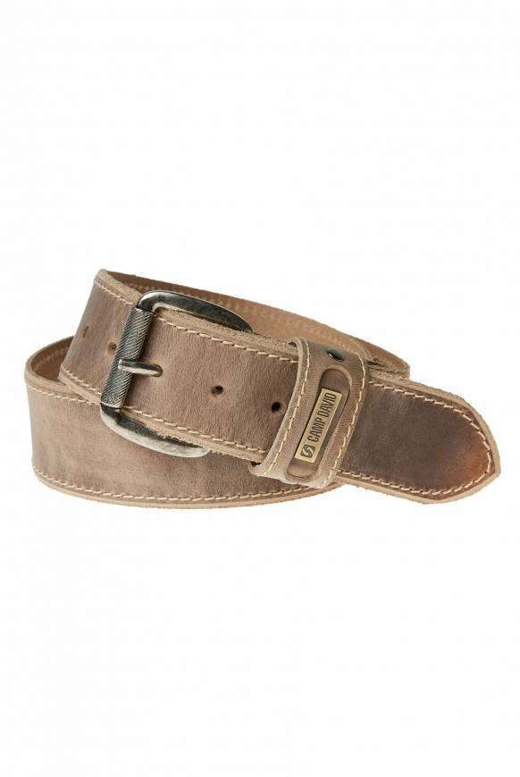 Soccx Ledergürtel beige Valentinstagsangebot
