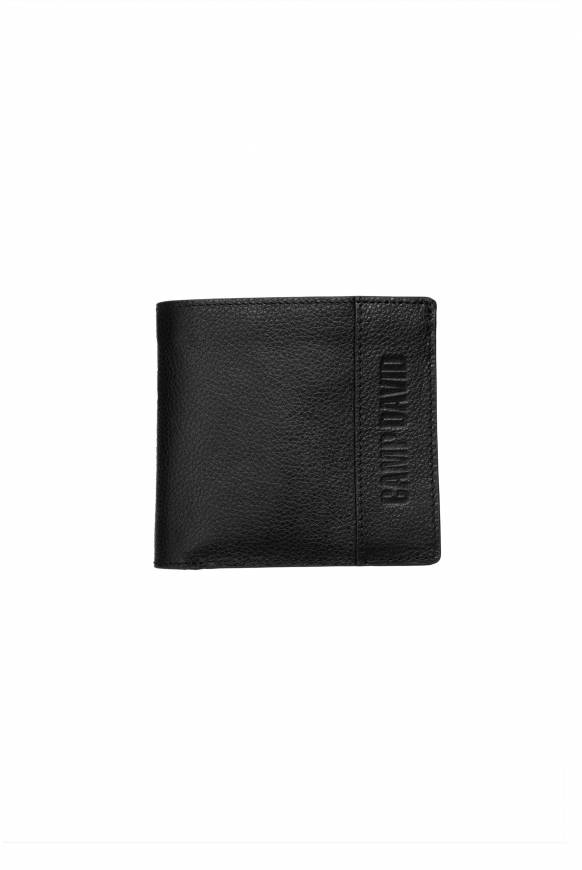 Soccx Klapp-Geldbörse mit Logo-Prägung black Top Angebot