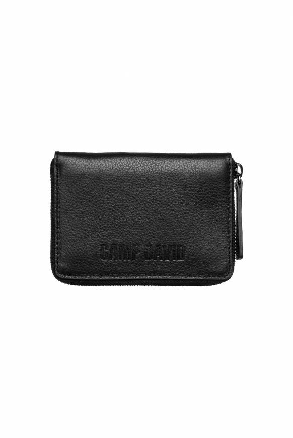 Soccx Geldbörse mit Zipper und Logo-Prägung black Neueste Mode