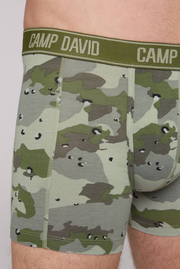 Soccx Boxershorts mit All Over Print, 2er-Pack desert / light khaki Tiefpreis