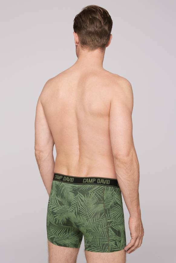 Soccx Boxershorts mit All Over Print, 2er-Pack khaki / sky blue Wochenangebot