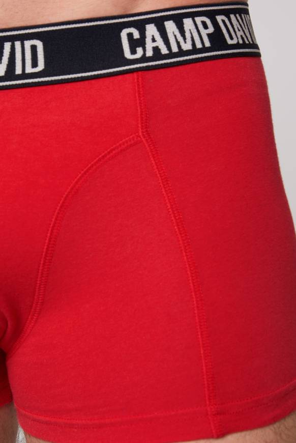 Soccx Boxershorts mit Logo-Bund, 2er-Pack red / navy Letzte 3 Tage