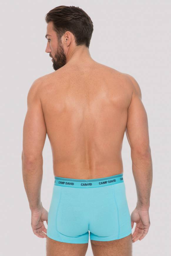 Soccx Boxershorts mit Logo-Bund aqua Zeitbegrenzte Promotion