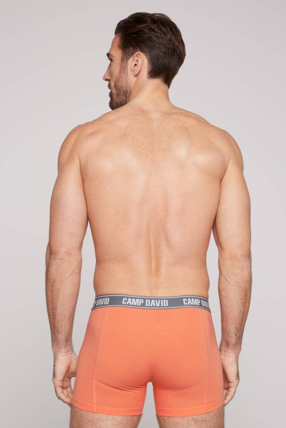 Soccx Boxershorts mit Logo-Bund sunset neon Nur für heute