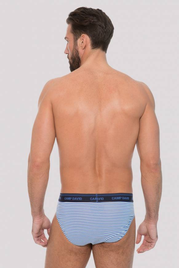 Soccx Slip mit Streifen opticwhite / deep sky S Discount Store für neue Produkte