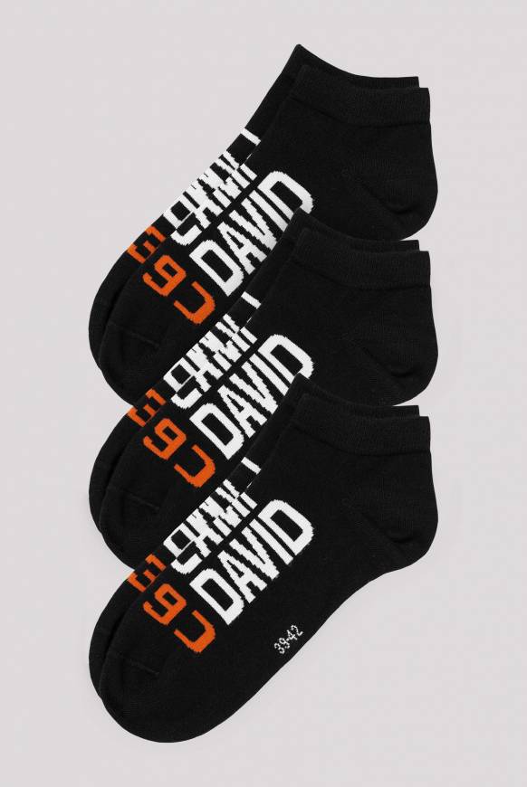 Soccx Sneakersocken im Dreierpack black Super Rabatt