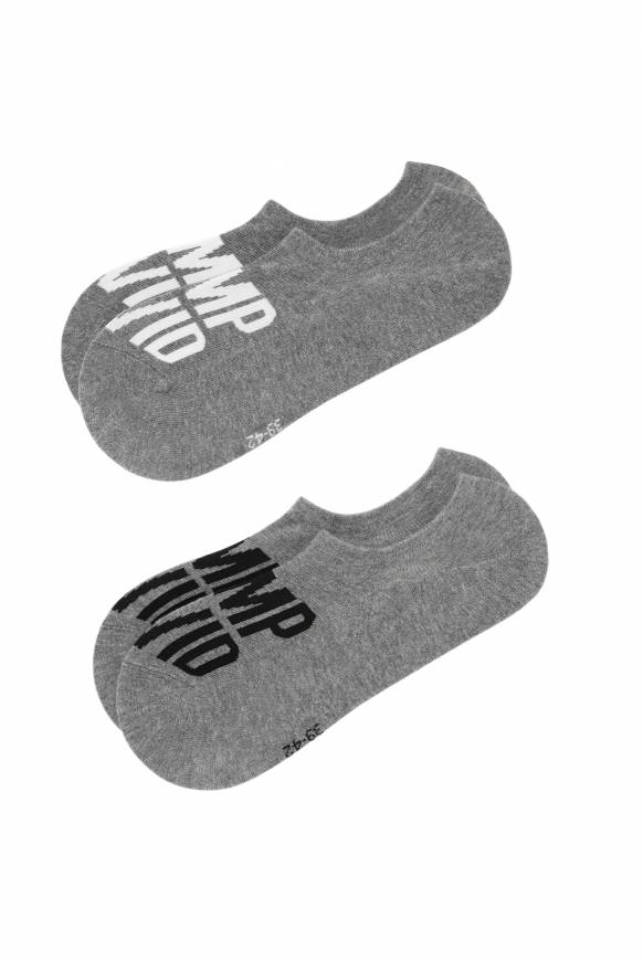 Soccx Sneakersocken Low im Doppelpack grey melange Black Friday Preise