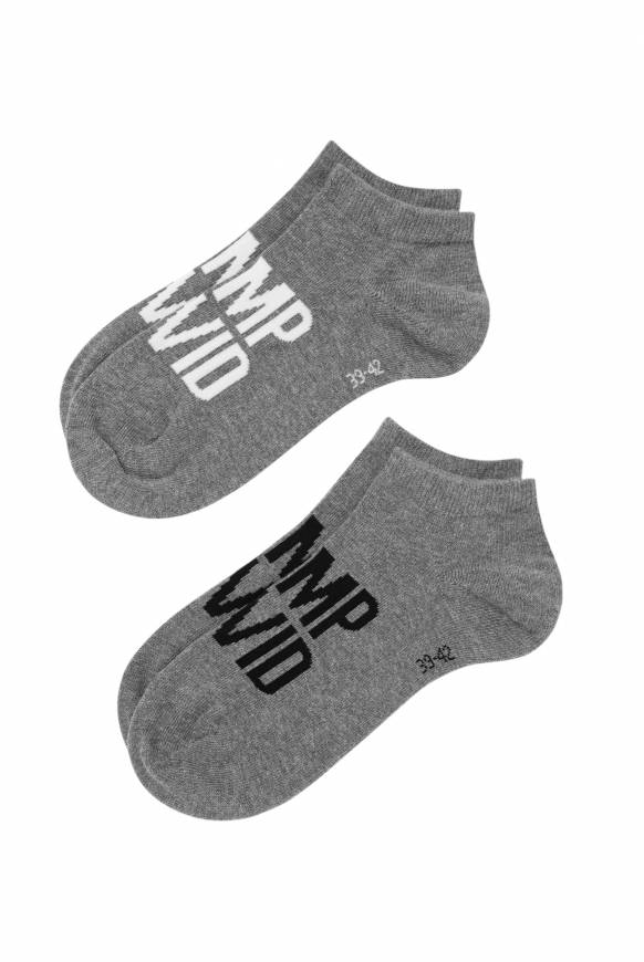 Soccx Sneakersocken im Doppelpack grey melange Rabatte dieses Monats