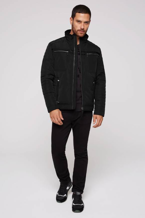 Soccx Winterjacke im Biker-Design black Fabrikverkauf