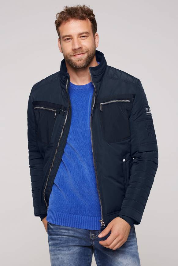 Soccx Winterjacke im Biker-Design blue navy Meist gekauft