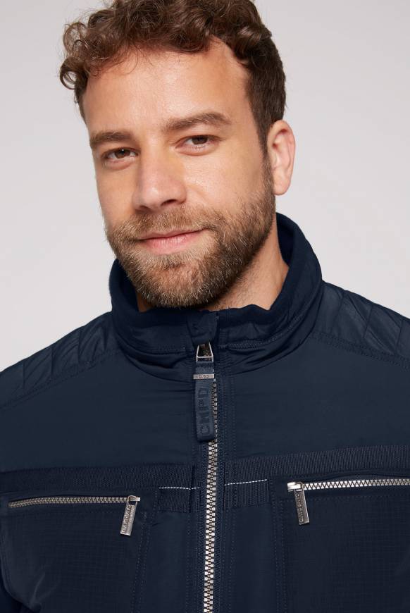 Soccx Winterjacke im Biker-Design blue navy Meist gekauft