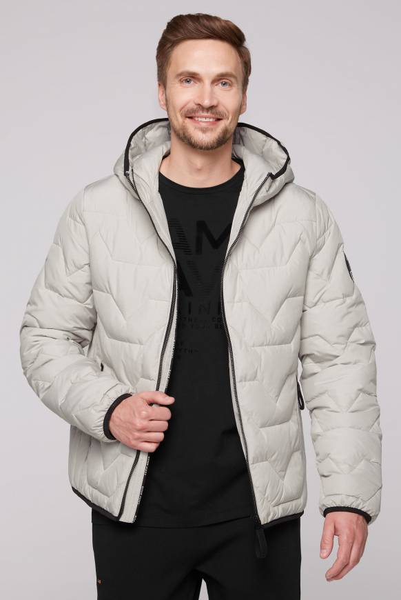 Soccx Winterjacke mit Stepp-Design light grey Versandkostenfrei