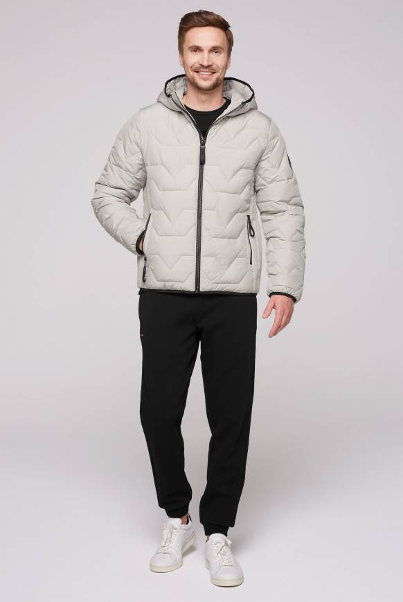Soccx Winterjacke mit Stepp-Design light grey Versandkostenfrei