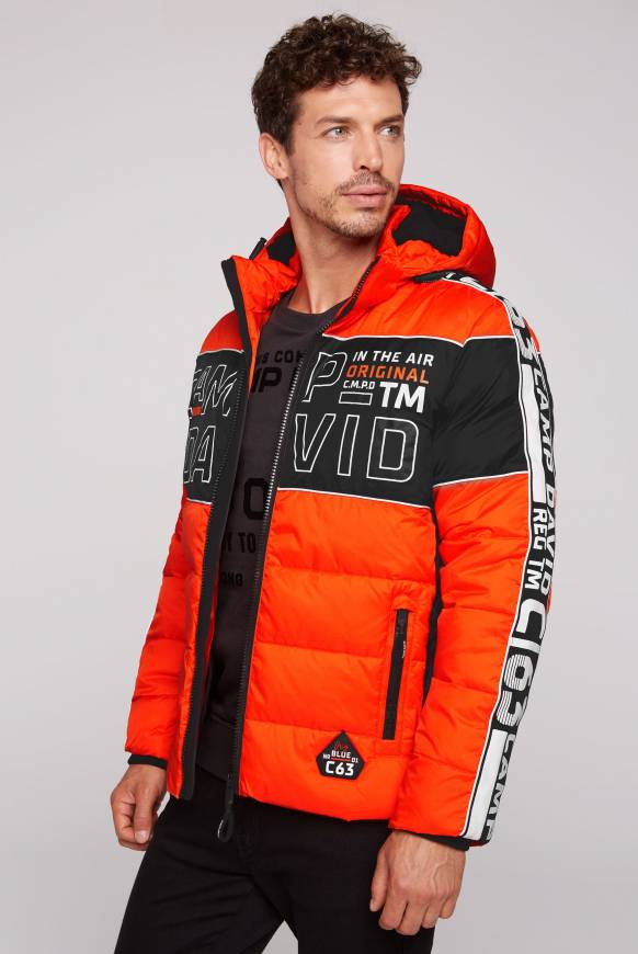 Soccx Winterjacke mit Colour-Blocking und Logo-Design signal orange Online Shopping