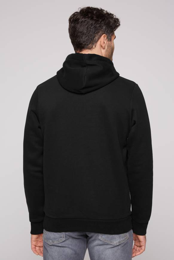 Soccx Kapuzensweatshirt mit Used Print black Heißer Verkauf