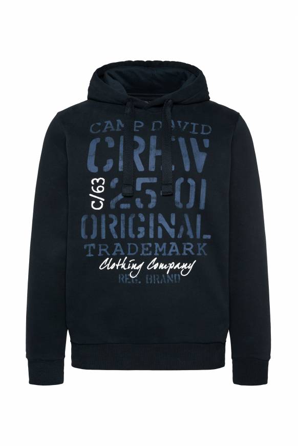 Soccx Kapuzensweatshirt mit Used Print blue navy Top Angebot