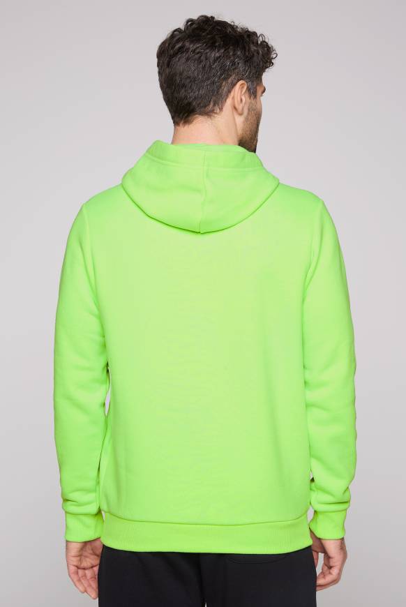 Soccx Kapuzensweatshirt mit Used Print neon green Neueste Mode