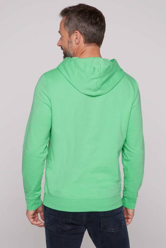 Soccx Hoodie mit Spray-Effekt-Artwork regatta green Große Rabatte