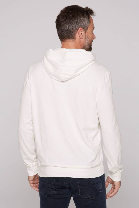 Soccx Hoodie mit Spray-Effekt-Artwork ivory Bestseller
