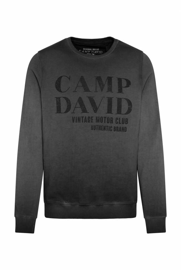 Soccx Sweatshirt mit Vintage Print black Tägliche Deals
