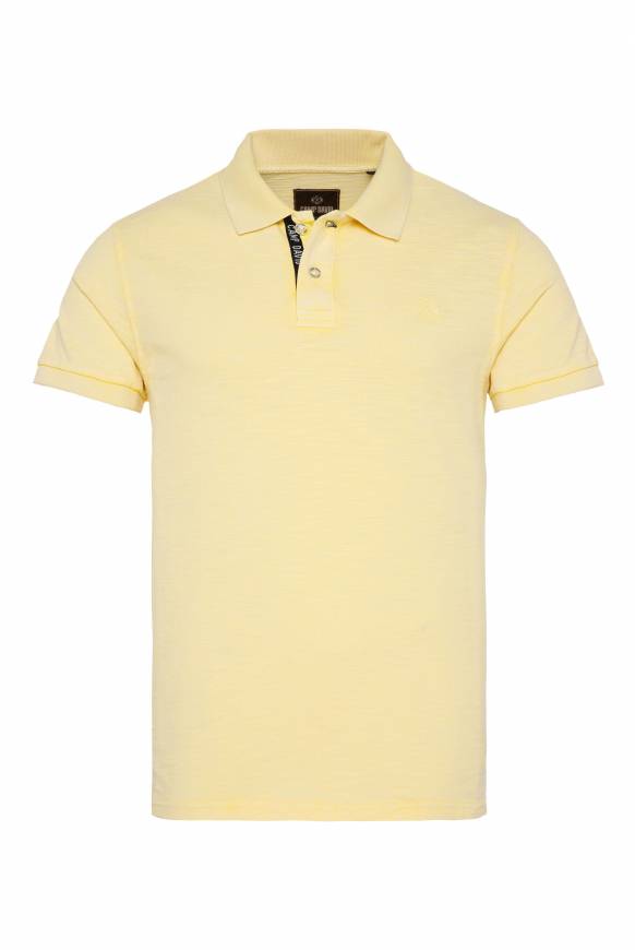 Soccx Kurzarmpolo aus Pikee mit Logostick sun Rabatt