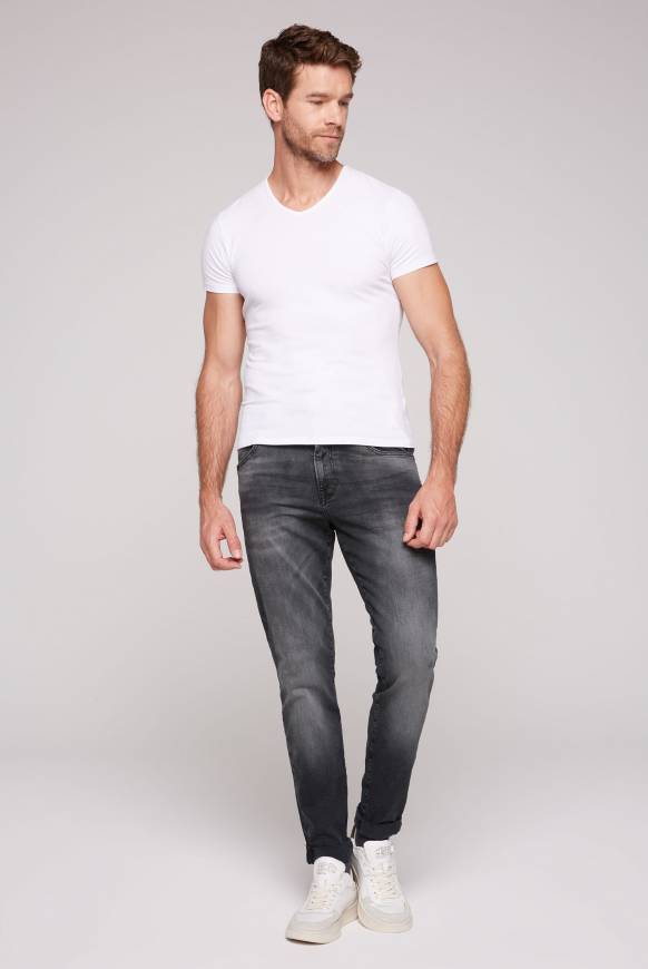 Soccx Jeans MA:X Regular Fit black vintage Große Rabatte